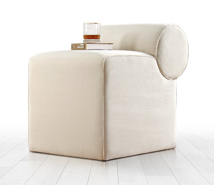 Atelier Del Sofa Linburg Puf - Cream
